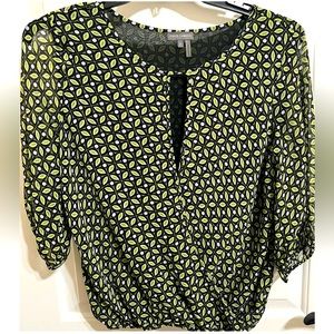 Vince Camuto Brand Green Shirt, Top, Blouse